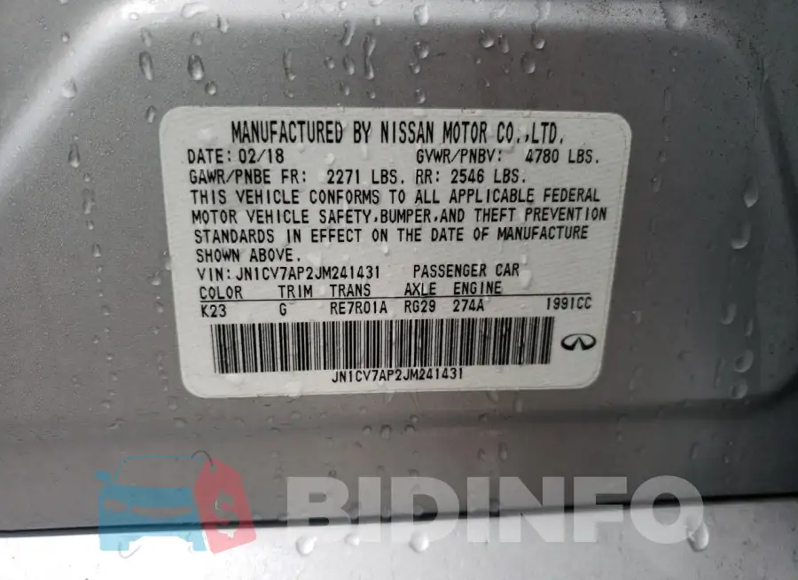 JN1CV7AP2JM241431 Photo# 12