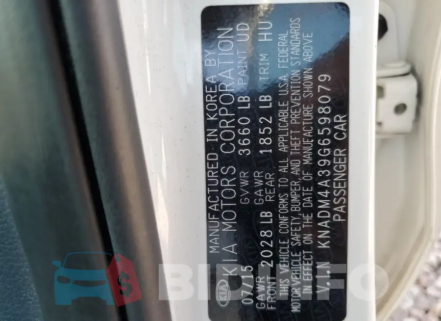 KNADM4A39G6598079 Photo# 12