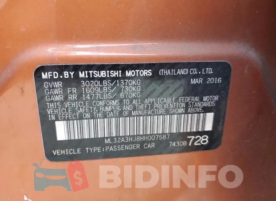 ML32A3HJ8HH007587 Photo# 12