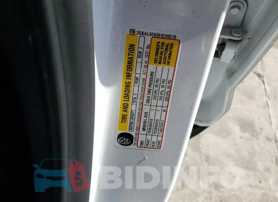 2GKALSEK8F6240578 Photo# 12