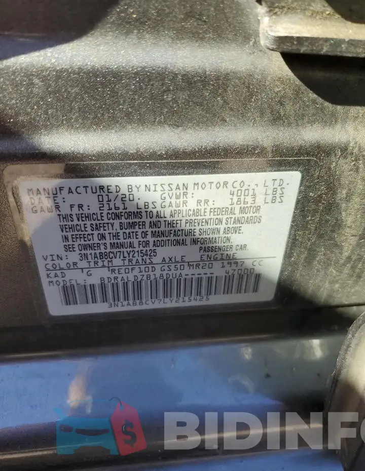 3N1AB8CV7LY215425 Photo# 12