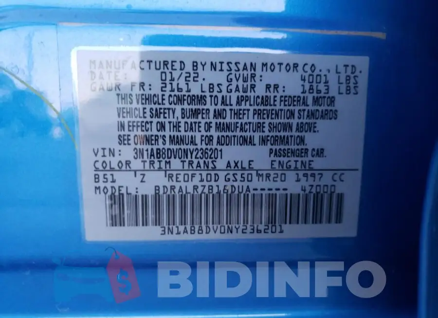 3N1AB8DV0NY236201 Photo# 12