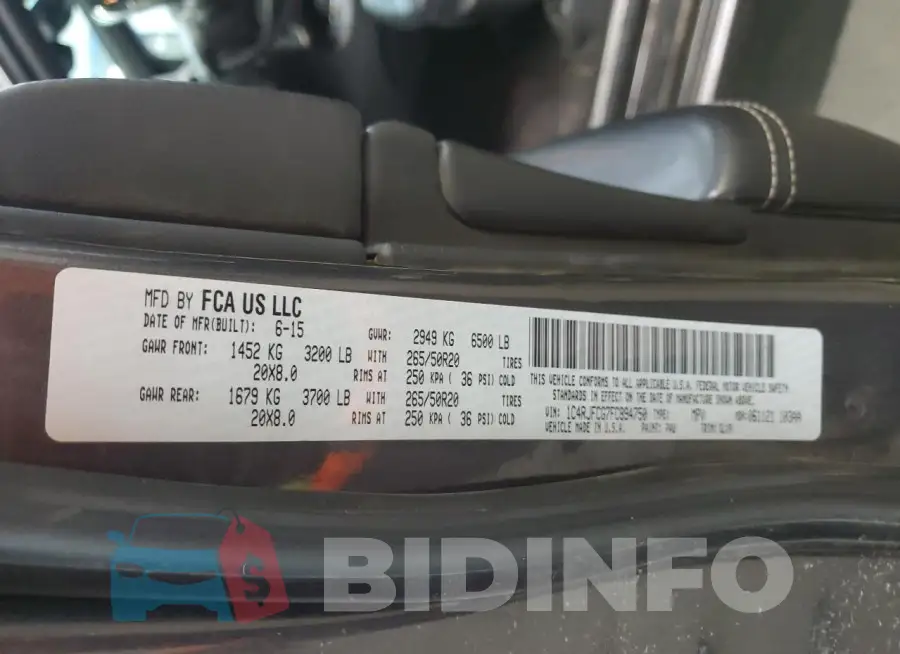 1C4RJFCG7FC894750 Photo# 13