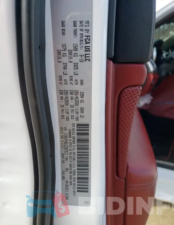 1C4RJFN92JC357517 Photo# 12