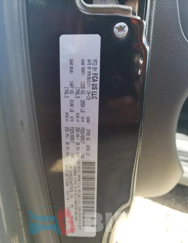 2C4RDGEGXKR770239 Photo# 13