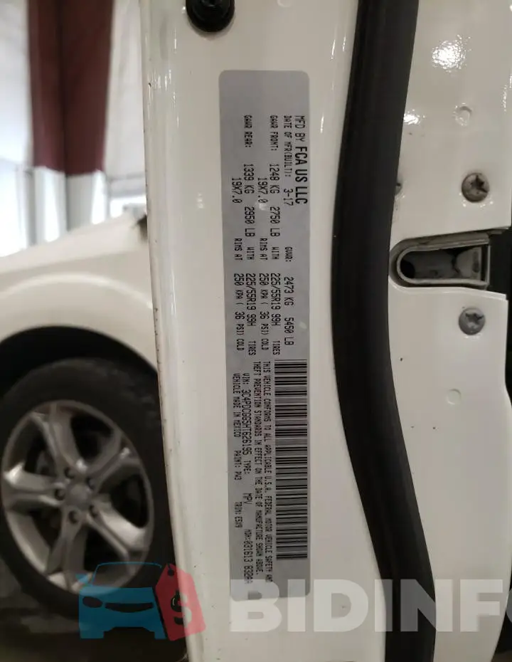 3C4PDCGG5HT626195 Photo# 13