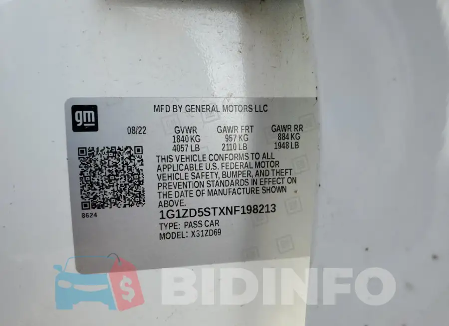 1G1ZD5STXNF198213 Photo# 13