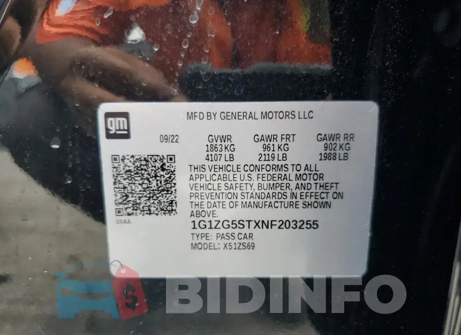 1G1ZG5STXNF203255 Photo# 12