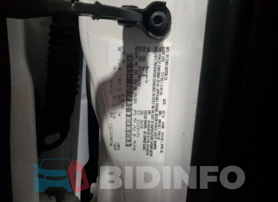1FADP3F21GL303035 Photo# 12
