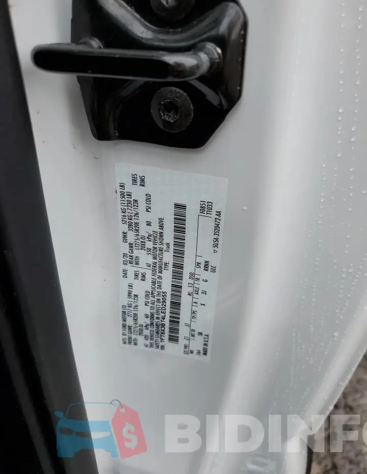 1FT8X3BT4LED29055 Photo# 12