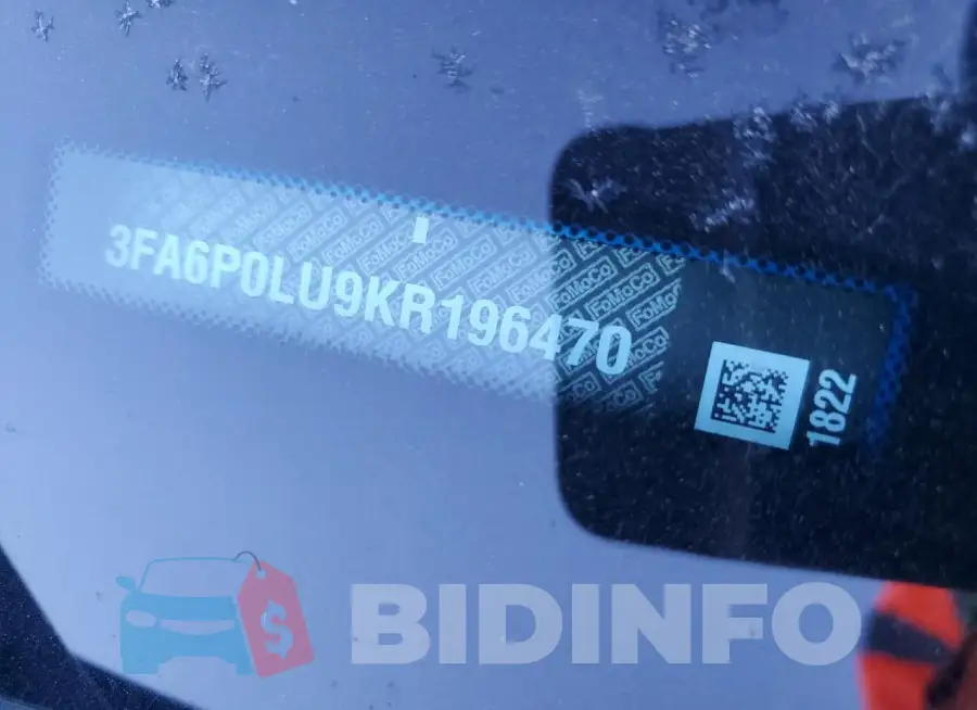 3FA6P0LU9KR196470 Photo# 12