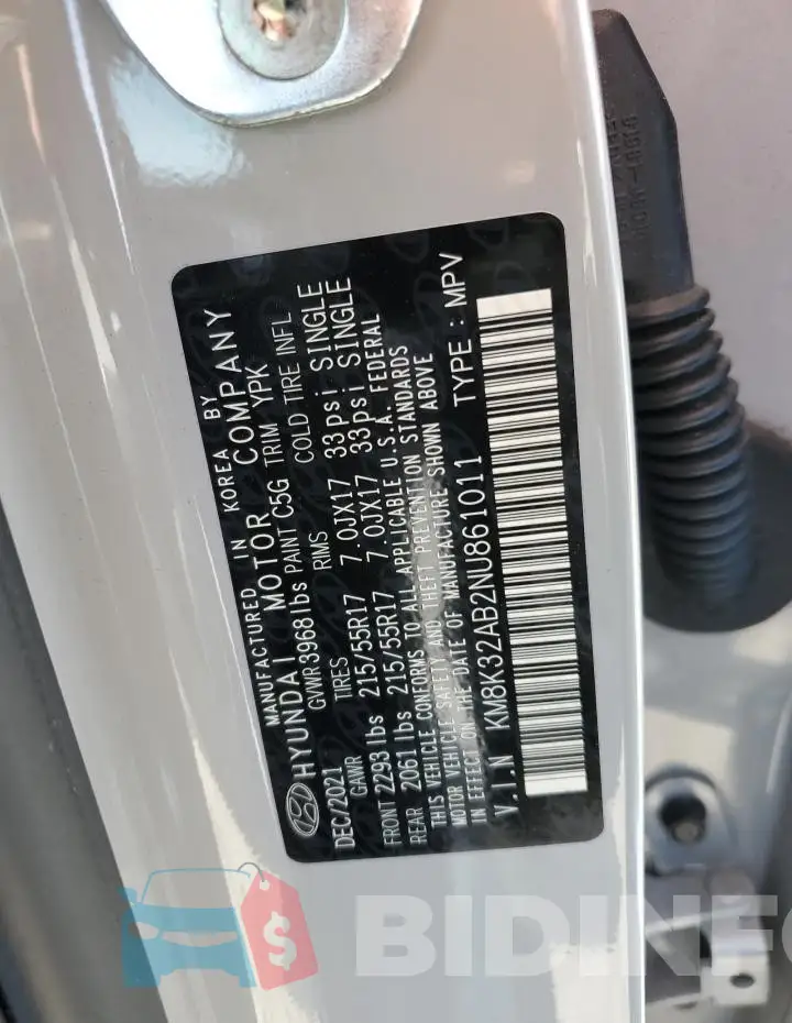 KM8K32AB2NU861011 Photo# 12