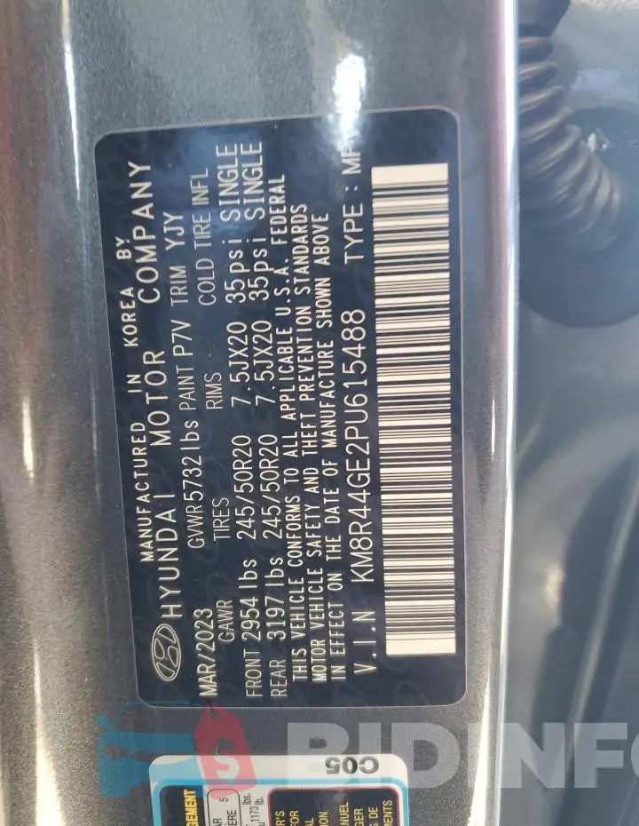 KM8R44GE2PU615488 Photo# 13