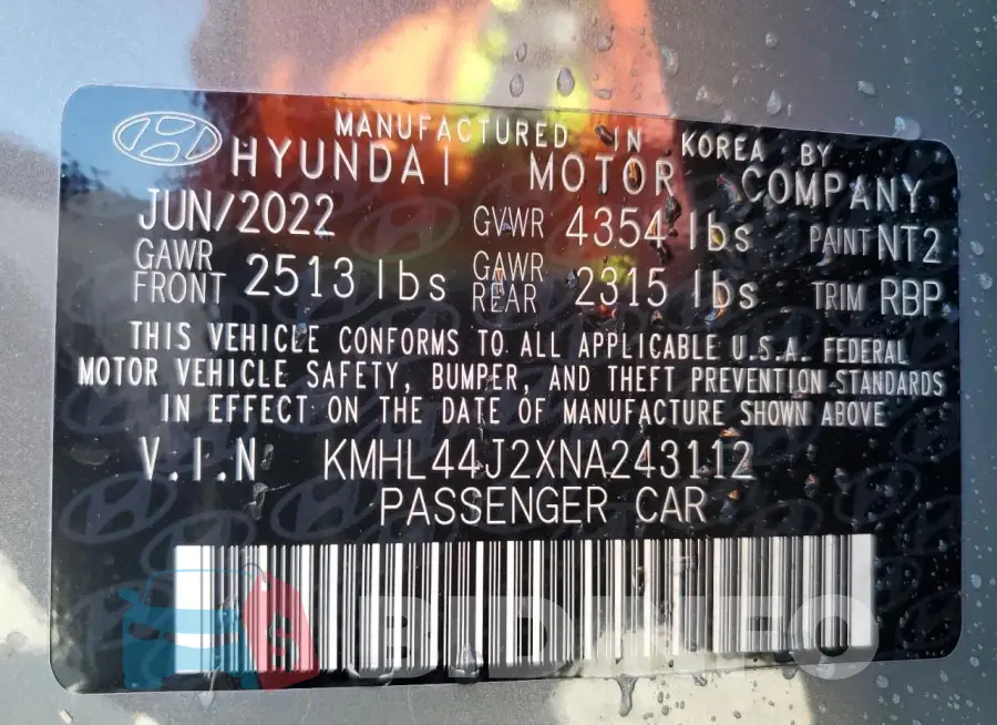 KMHL44J2XNA243112 Photo# 12
