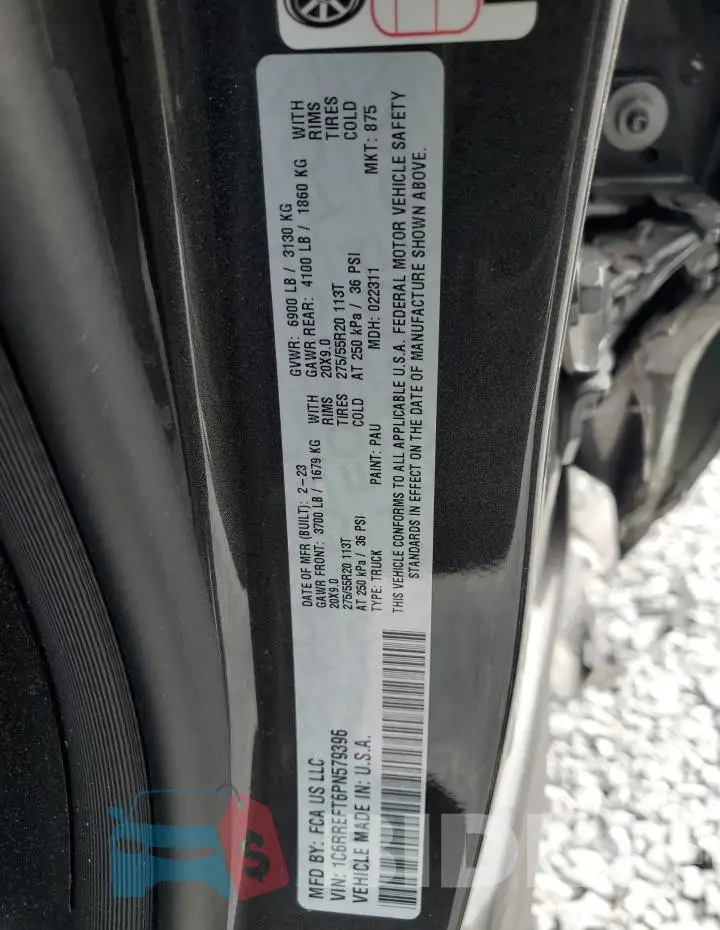 1C6RREFT6PN579396 Photo# 12
