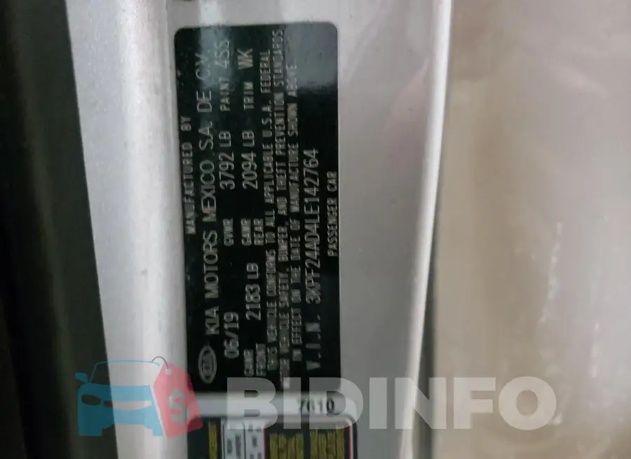 3KPF24AD4LE142764 Photo# 12