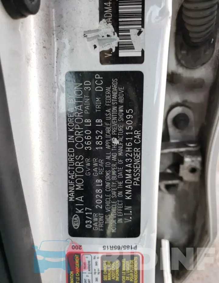 KNADM4A32H6115095 Photo# 12