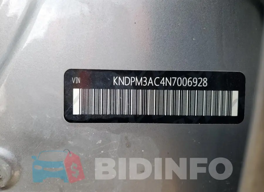 KNDPM3AC4N7006928 Photo# 13