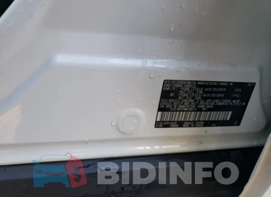 2T3C1RFV1MW138214 Photo# 12