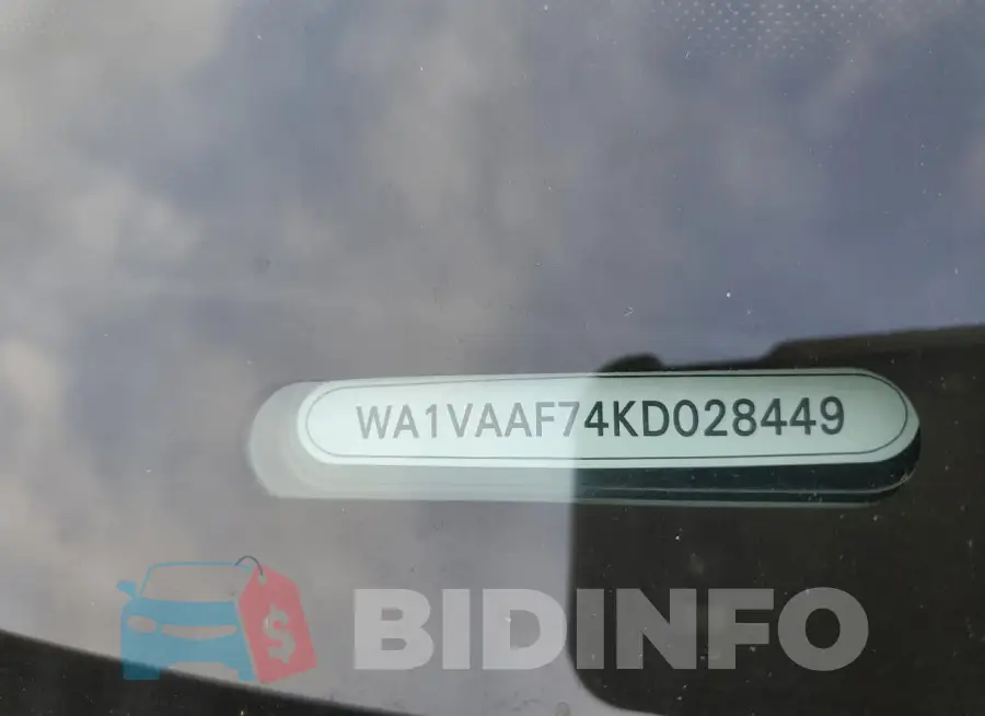 WA1VAAF74KD028449 Photo# 12