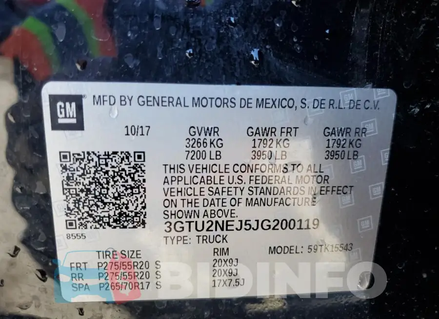 3GTU2NEJ5JG200119 Photo# 12