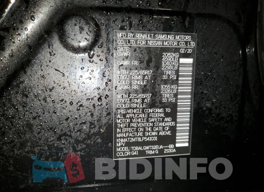 KNMAT2MT8LP541031 Photo# 13