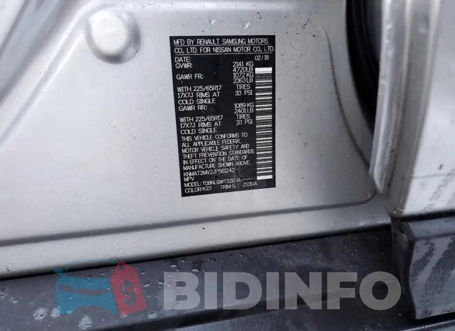 KNMAT2MV2JP561242 Photo# 13