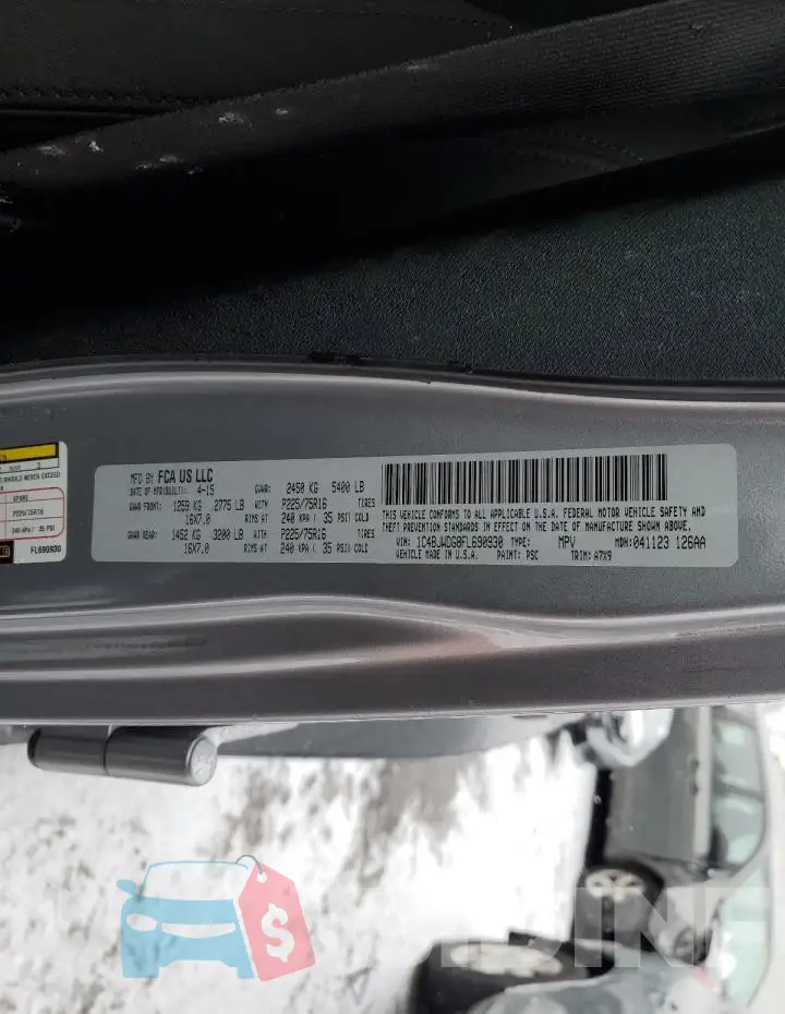 1C4BJWDG8FL690930 Photo# 12