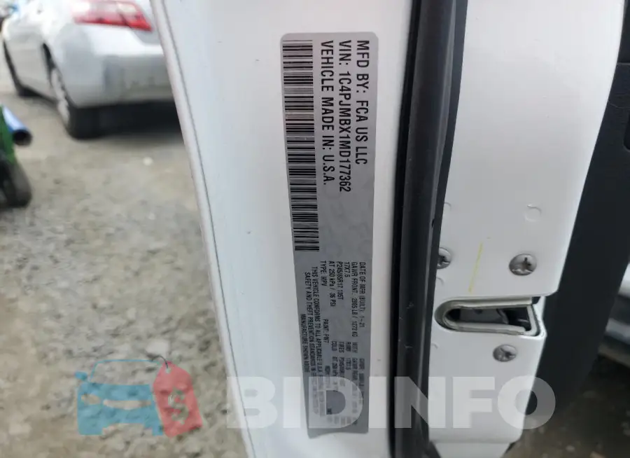 1C4PJMBX1MD177362 Photo# 13