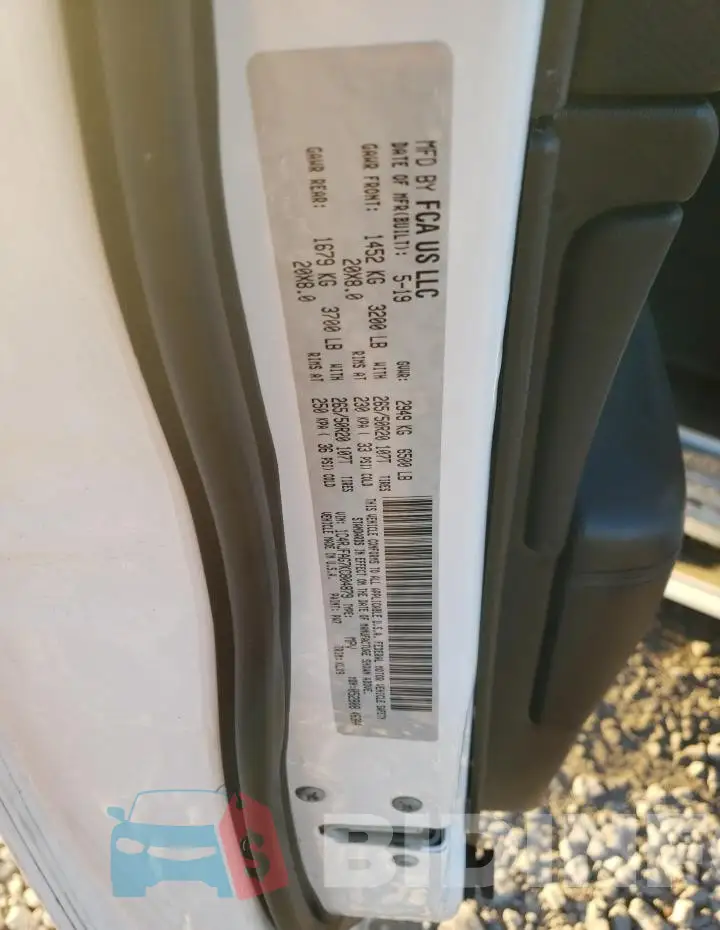 1C4RJFAG7KC804879 Photo# 13