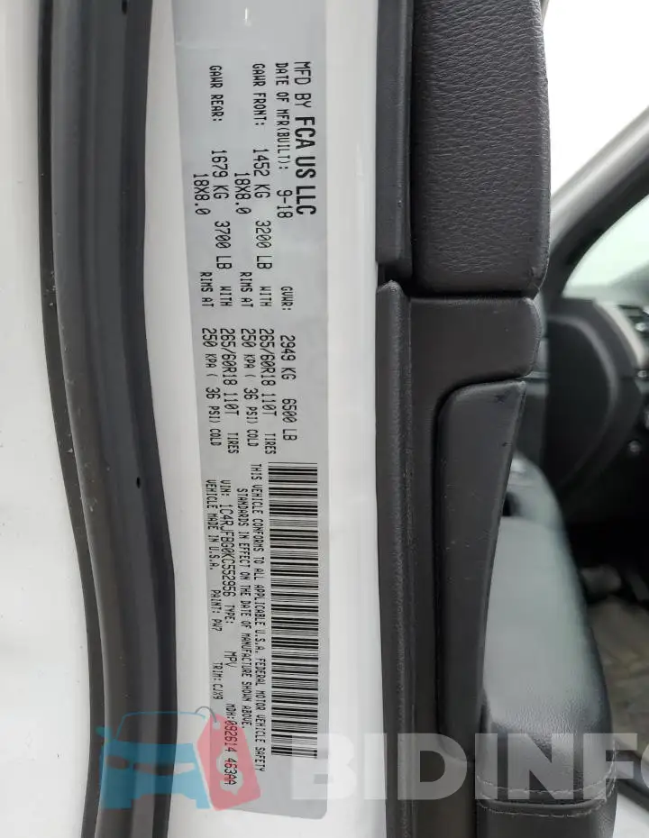 1C4RJFBG0KC552956 Photo# 13
