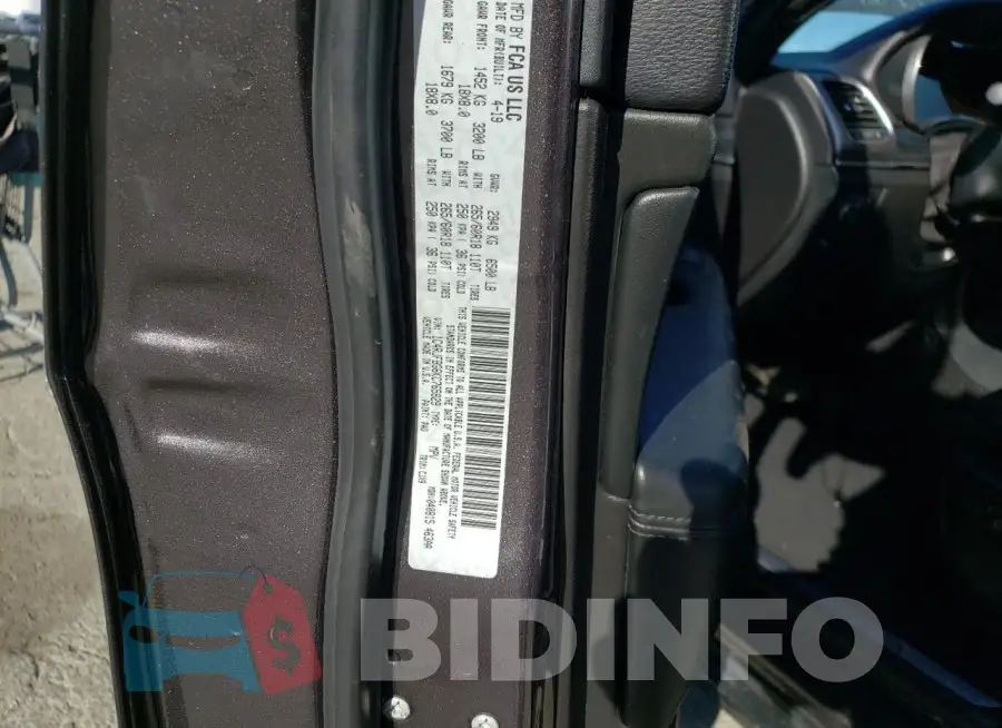 1C4RJFBG6KC765829 Photo# 14