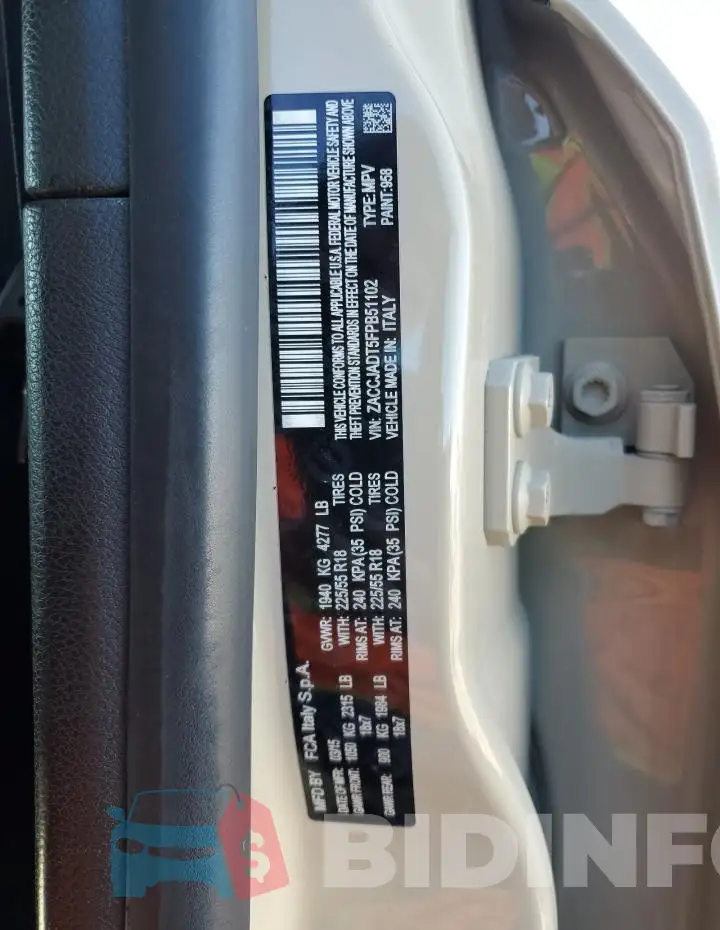 ZACCJADT5FPB51102 Photo# 12