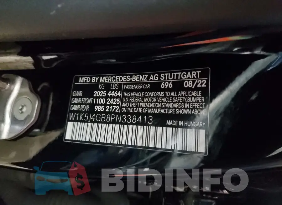 W1K5J4GB8PN338413 Photo# 12