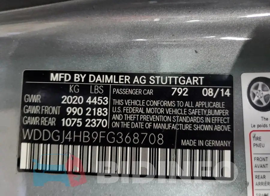 WDDGJ4HB9FG368708 Photo# 12