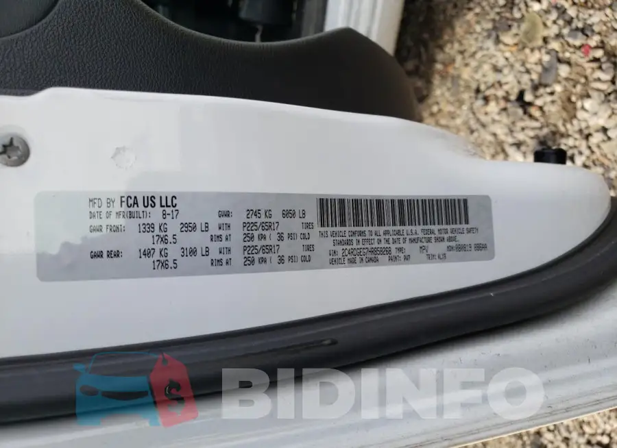 2C4RDGEG7HR858268 Photo# 13