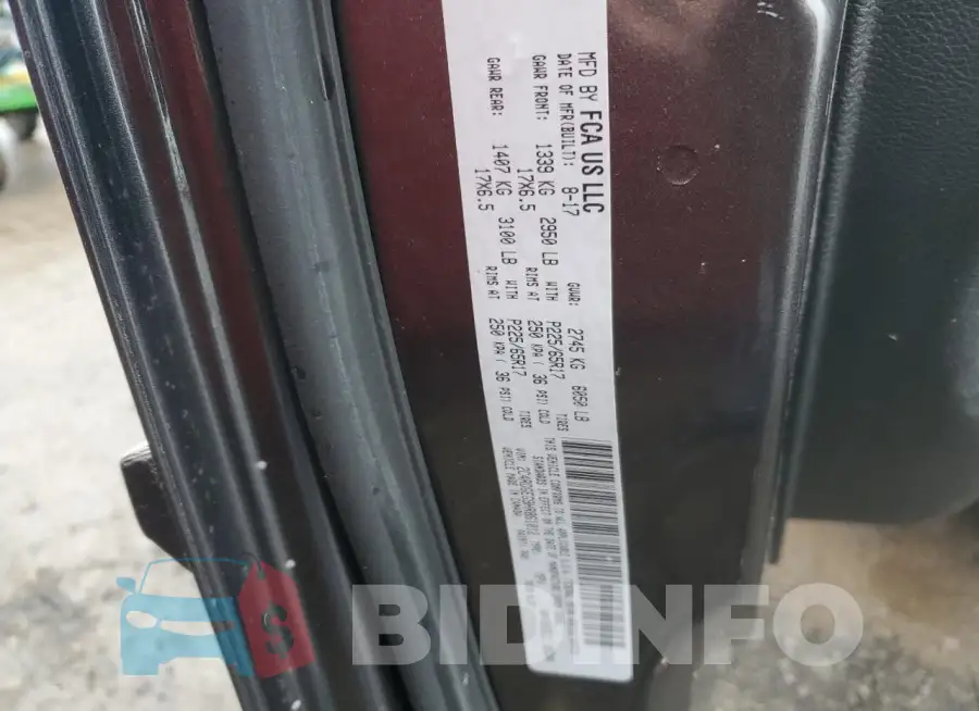 2C4RDGEG9HR861012 Photo# 12