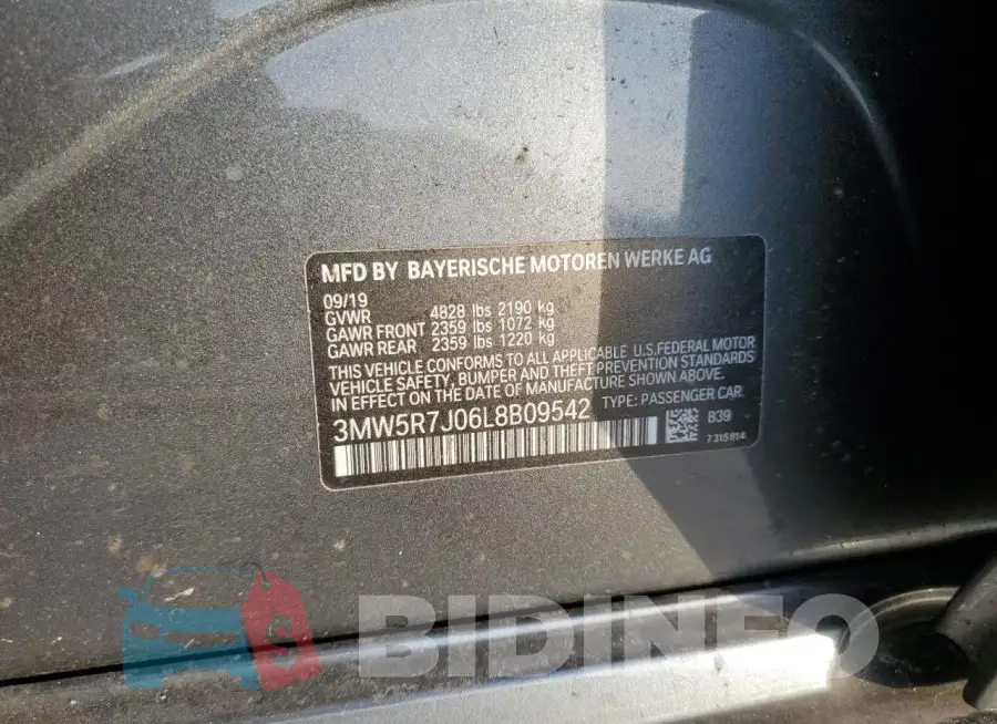 3MW5R7J06L8B09542 Photo# 12