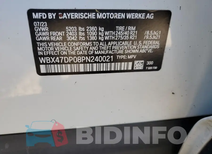WBX47DP08PN240021 Photo# 14