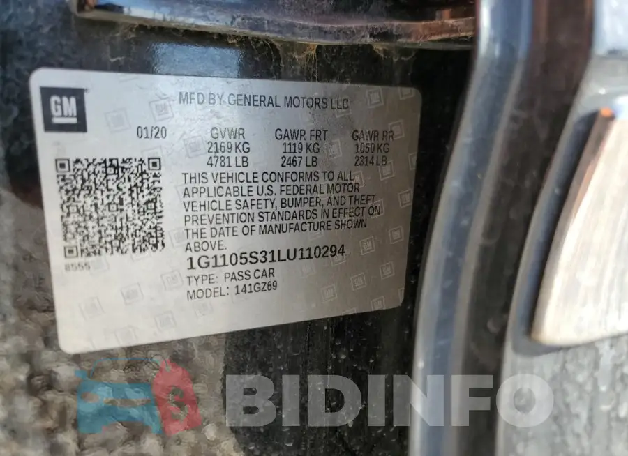 1G1105S31LU110294 Photo# 12