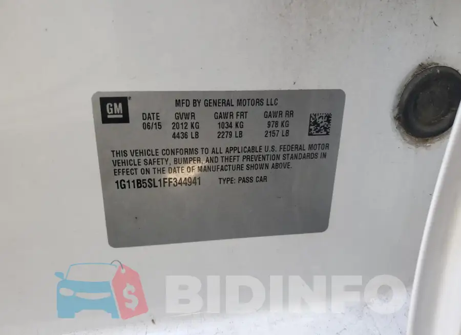 1G11B5SL1FF344941 Photo# 12