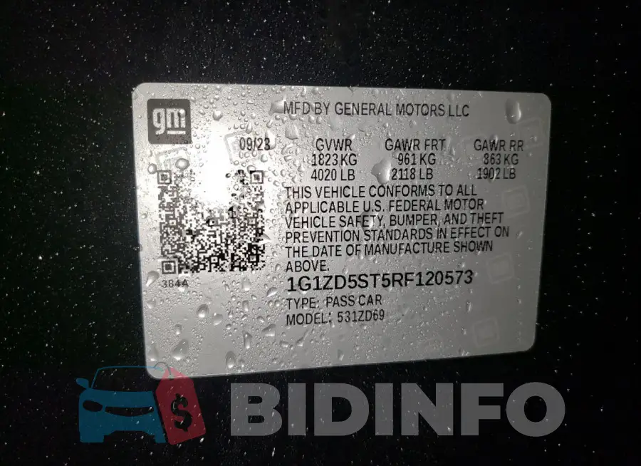 1G1ZD5ST5RF120573 Photo# 13