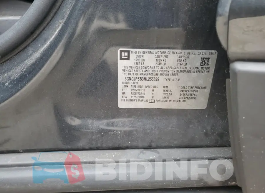 3GNCJPSB3HL255829 Photo# 12