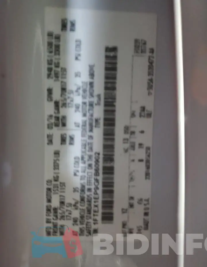1FTEX1EP9GFB60902 Photo# 12