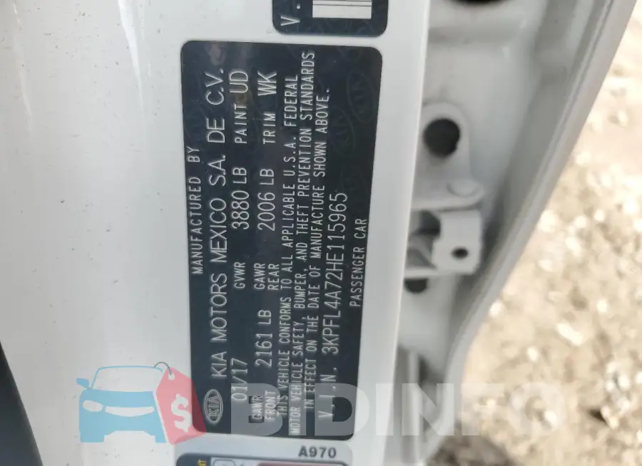 3KPFL4A72HE115965 Photo# 12