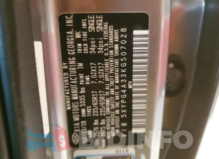 5XYPG4A33KG507028 Photo# 14