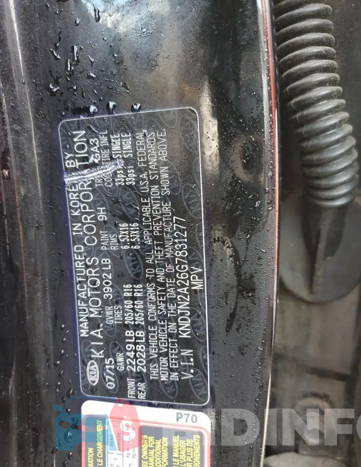 KNDJN2A26G7831277 Photo# 12