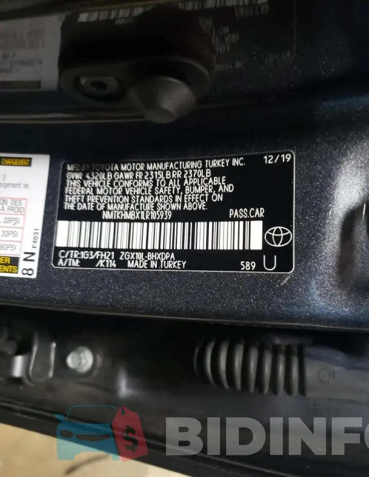 NMTKHMBX1LR105939 Photo# 13