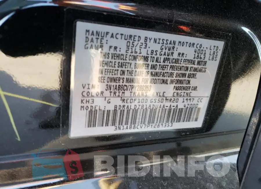 3N1AB8CV7PY289353 Photo# 12