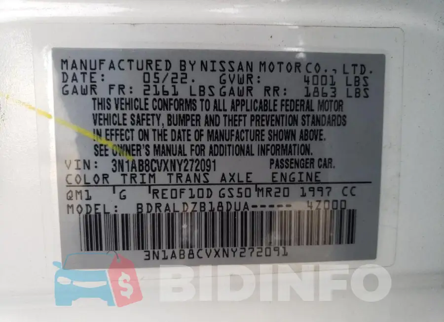 3N1AB8CVXNY272091 Photo# 12